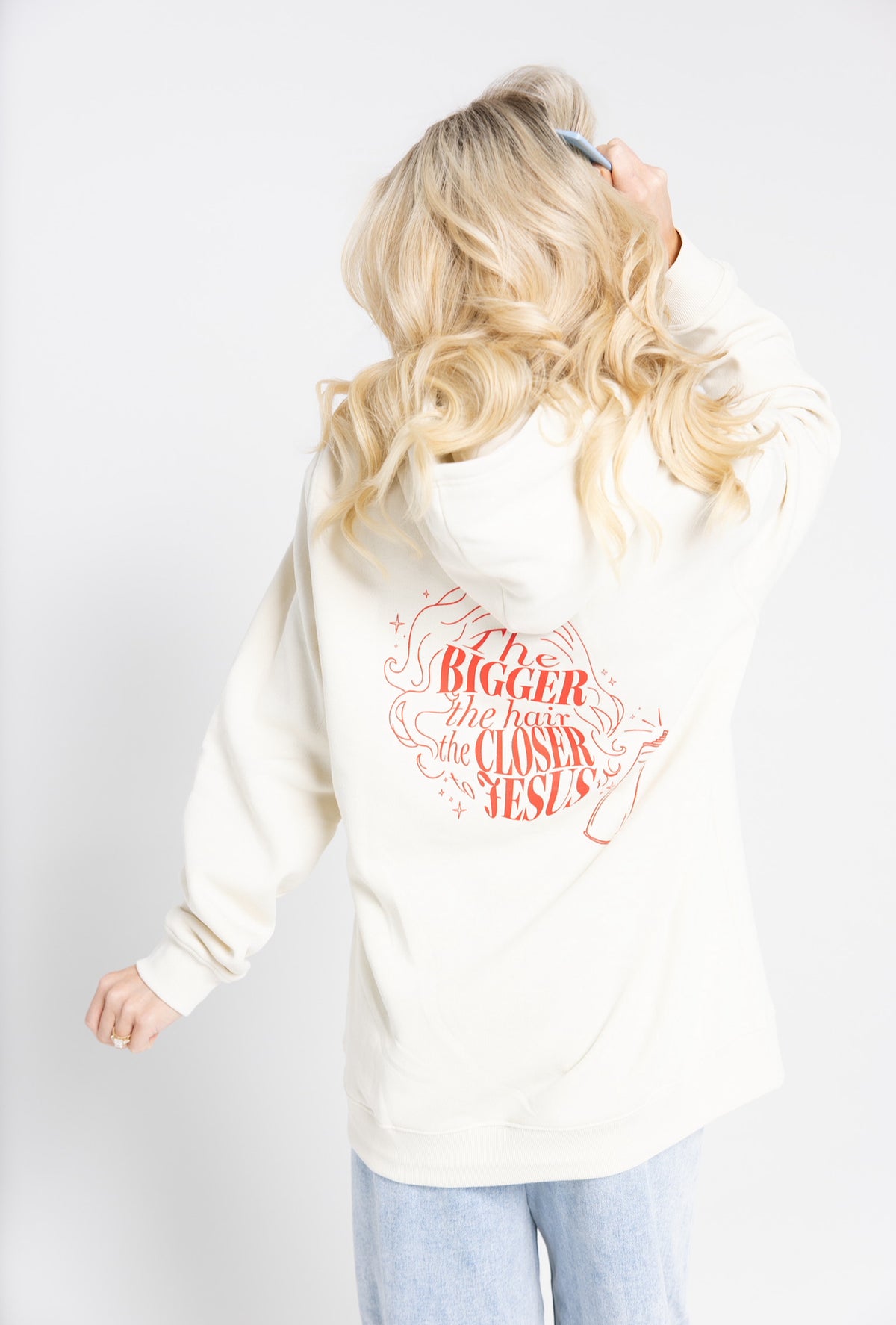 Chloe Raphael Merch Bigger the Hair Hoodie – Exxtra by Chloe
