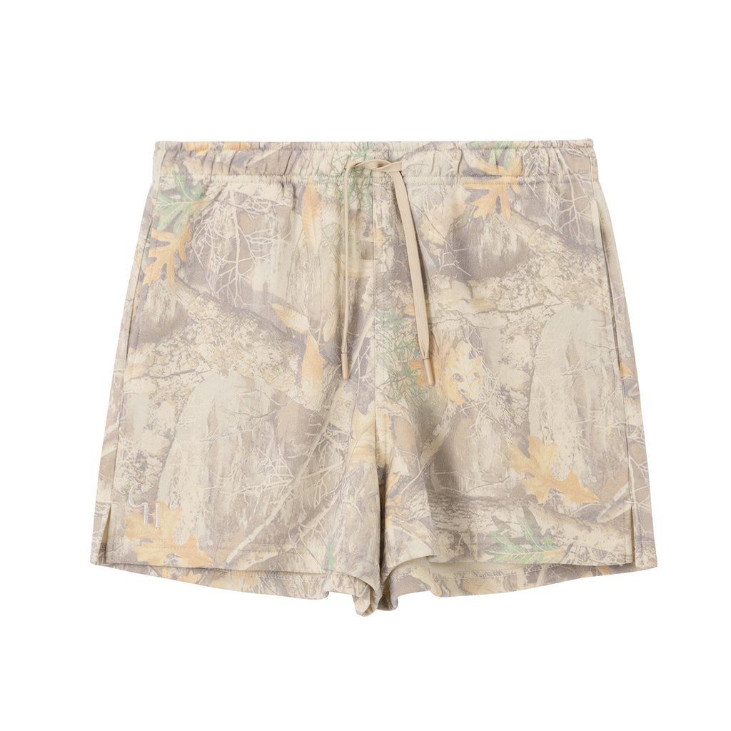 White Washed Camo Shorts
